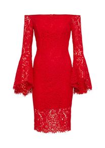 Bardot, Damen Spitzenkleid 'Solange', Rot