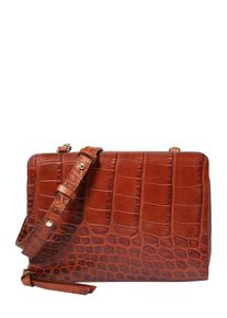 ROYAL REPUBLIQ, Damen Umhängetasche 'Galax Croco Evening bag', Cognac
