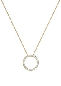 Elli, Damen Kette 'Kreis', Gold