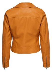 Only, Damen Bikerjacke 'VIGGA BIKER', Orange