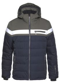 Killtec, Herren Skijacke 'DERICO', Marine / Oliv / Wei&szlig;