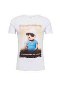 Only & Sons Only & Sons, Herren Shirt 'onsHANGOVER SS TEE', Sand / Weiß