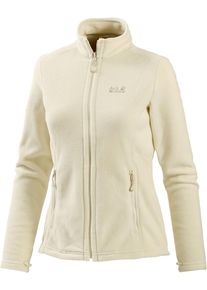 Jack Wolfskin, Damen Fleecejacke 'Moonrise', Creme
