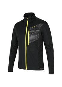 Ziener, Herren Nanolo Softshelljacke , Limone / Grau / Schwarz