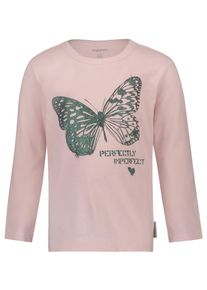 Noppies, M&auml;dchen Langarmshirt, Pastellpink / Schwarz