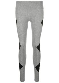Converse, Damen Leggings, Grau / Schwarz