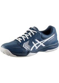 asics, Herren Tennisschuhe 'GEL-Dedicate 5 CLAY', Marine / Weiß
