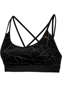 Puma, Damen Sport-BH, Grau / Schwarz
