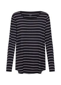 GAP, Damen Shirt, Schwarz / Weiß