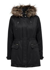 Only, Damen Parka, Schwarz