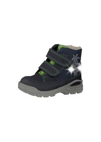 Pepino, Winterstiefel 'Blinkies BIXI', Nachtblau / Neongr&uuml;n