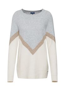 Tom Tailor, Damen Pullover, Beige / Hellbraun / Graumeliert