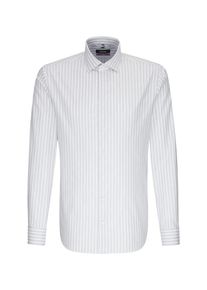 Seidensticker, Herren Hemd, Grau / Wei&szlig;