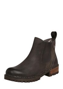 Bugatti, Damen Stiefelette 'Jacky', Braun / Anthrazit