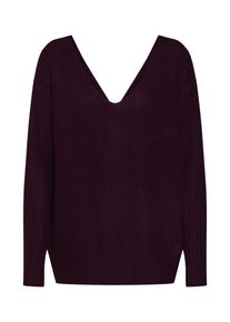 Dorothy Perkins, Damen Pullover 'PORT KNOT BACK JUMPR', Burgunder