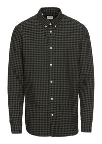 Selected Homme, Herren Hemd 'SHHONEGINGHAM SHIRT LS NO', Dunkelgrün
