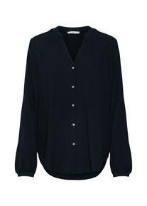 EDC by Esprit, Damen Bluse 'Fluid Viscose woven', Schwarz