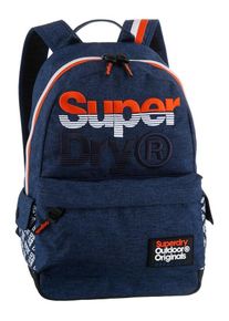 Superdry, Herren Rucksack 'Jackel Montana', Navy / Neonorange / Weiß