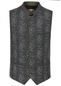 Stockerpoint, Herren Weste 'Enzo', Grau / Dunkelgrau / Schwarz