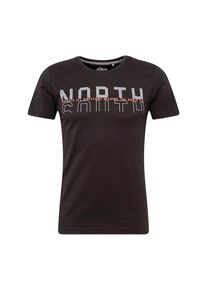 s.Oliver RED LABEL, Herren T-Shirt, Schwarz