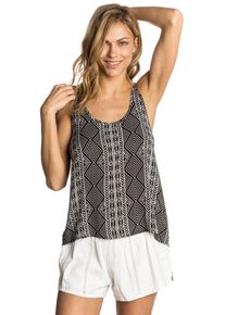 Rip Curl, Damen Black Sands Beach Top, Schwarz / Wei&szlig;