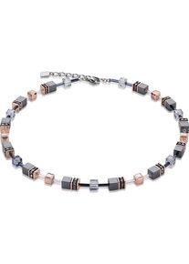 COEUR DE LION, Damen Kette '4015/10-0730', Grau / Basaltgrau / Rosa