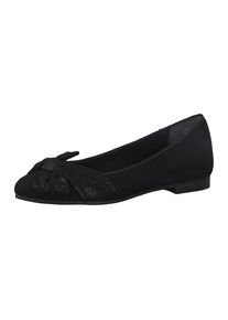 Marco Tozzi, Damen Ballerinas, Schwarz