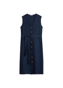 Mango, Damen Kleid, Dunkelblau