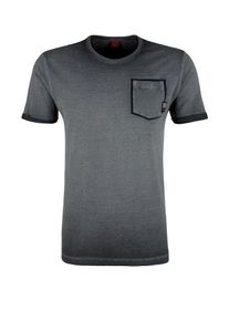 s.Oliver RED LABEL, Herren Shirt, Basaltgrau / Schwarz