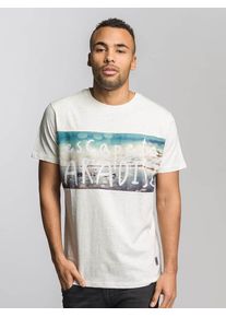 Just Rhyse, Herren T-Shirt 'Long Beach', Weiß