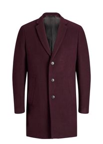 Jack & Jones JACK & JONES, Herren Mantel, Weinrot