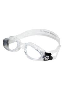 Aqua Sphere, Herren SCHWIMMBRILLE 'KAIMAN SMALL' helles Glas, Transparent