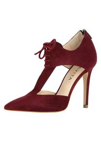 Evita, Damen Pumps halboffen, Weinrot