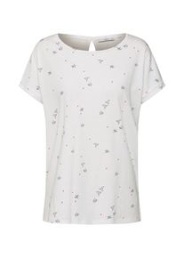 EDC by Esprit, Damen Shirt 'Funny AW T-Shirts', Offwhite