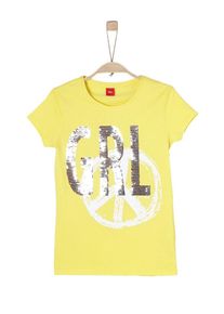 s.Oliver Junior, Mädchen Shirt, Gelb