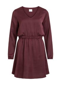 Vila, Damen Kleid, Weinrot