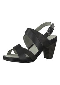 s.Oliver RED LABEL, Damen Sandaletten, Schwarz