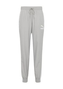 Puma, Herren Hosen 'Iconic T7', Silbergrau / Weiß