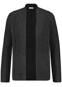 Gerry Weber, Damen Strickjacke, Dunkelgrau