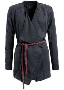 Khujo, Damen Jacke 'NASHIRA WITH ROPE', Grau