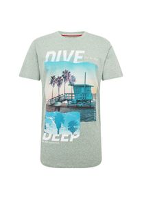 Jack & Jones JACK & JONES, Herren Shirt 'JORSTANES TEE SS CREW NECK', Hellgrün / Mischfarben