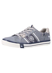 Mustang, Herren Sneaker, Rauchblau / Wei&szlig;