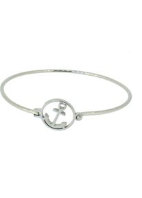 Hafen-Klunker, Damen Armreif 'Glamour 110514', Silber