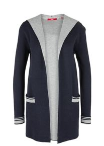 s.Oliver RED LABEL, Damen Cardigan, Ultramarinblau / Grau