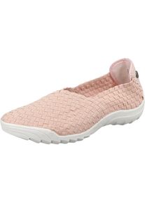 Bernie Mev, Damen Sportliche Slipper 'Rigged Fly', Rosa / Wei&szlig;