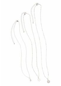 J. JAYZ, Damen Ketten-Set, Silber