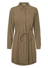 Pieces, Damen Blusenkleid, Khaki