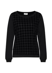 Cartoon, Damen Pullover, Schwarz