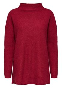 Selected Femme, Damen Strickpullover, Rubinrot