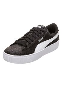 Puma, M&auml;dchen Sneaker 'Vikky', Schwarz / Wei&szlig;